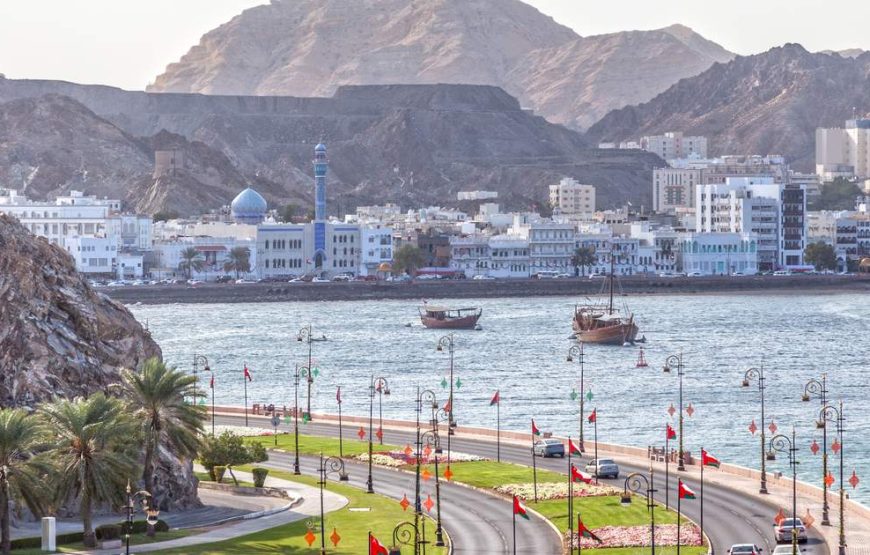 1/2 Day Muscat City Tour, Max 5 hours (08:00-13:00)